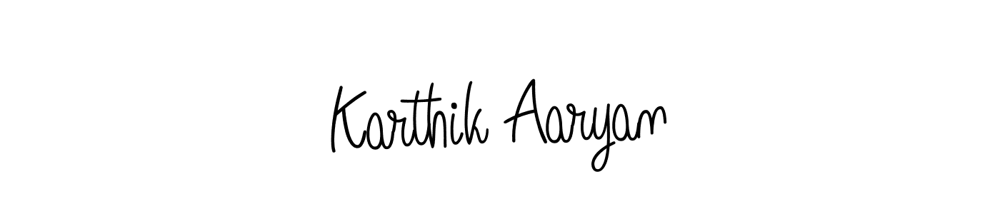 Make a short Karthik Aaryan signature style. Manage your documents anywhere anytime using Angelique-Rose-font-FFP. Create and add eSignatures, submit forms, share and send files easily. Karthik Aaryan signature style 5 images and pictures png