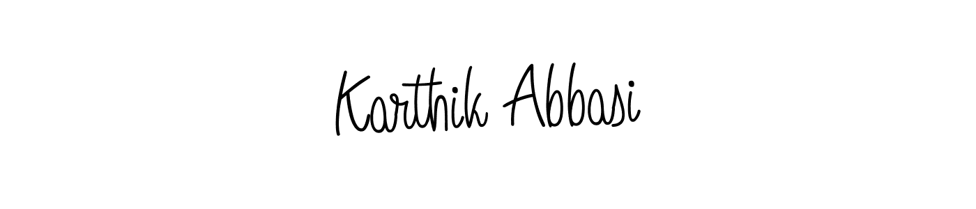 Similarly Angelique-Rose-font-FFP is the best handwritten signature design. Signature creator online .You can use it as an online autograph creator for name Karthik Abbasi. Karthik Abbasi signature style 5 images and pictures png