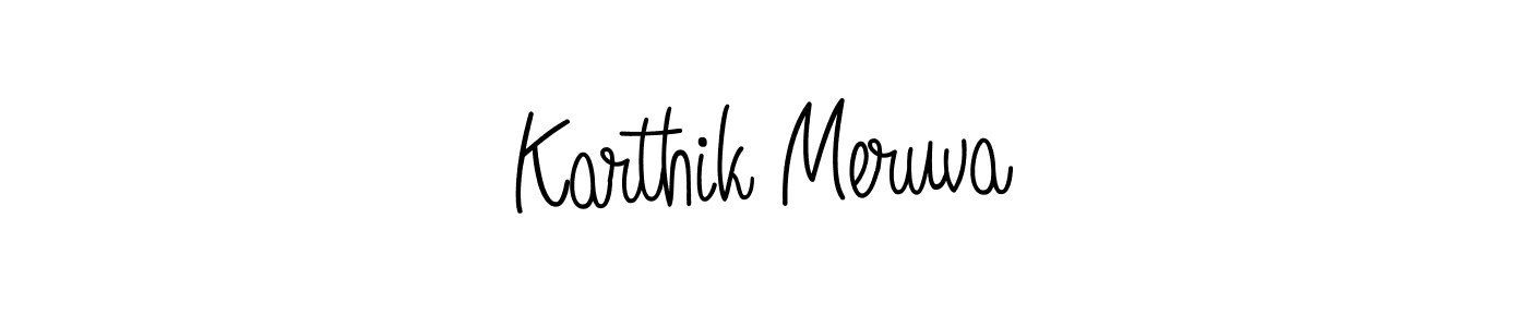 Check out images of Autograph of Karthik Meruva name. Actor Karthik Meruva Signature Style. Angelique-Rose-font-FFP is a professional sign style online. Karthik Meruva signature style 5 images and pictures png