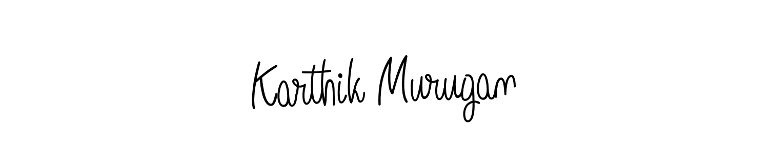 How to make Karthik Murugan signature? Angelique-Rose-font-FFP is a professional autograph style. Create handwritten signature for Karthik Murugan name. Karthik Murugan signature style 5 images and pictures png