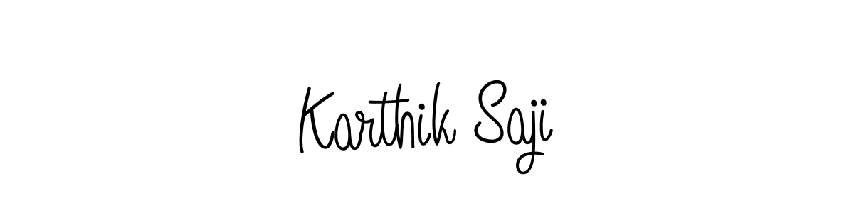 Make a short Karthik Saji signature style. Manage your documents anywhere anytime using Angelique-Rose-font-FFP. Create and add eSignatures, submit forms, share and send files easily. Karthik Saji signature style 5 images and pictures png