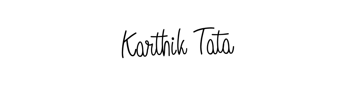 Here are the top 10 professional signature styles for the name Karthik Tata. These are the best autograph styles you can use for your name. Karthik Tata signature style 5 images and pictures png