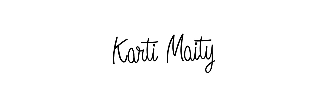 You can use this online signature creator to create a handwritten signature for the name Karti Maity. This is the best online autograph maker. Karti Maity signature style 5 images and pictures png