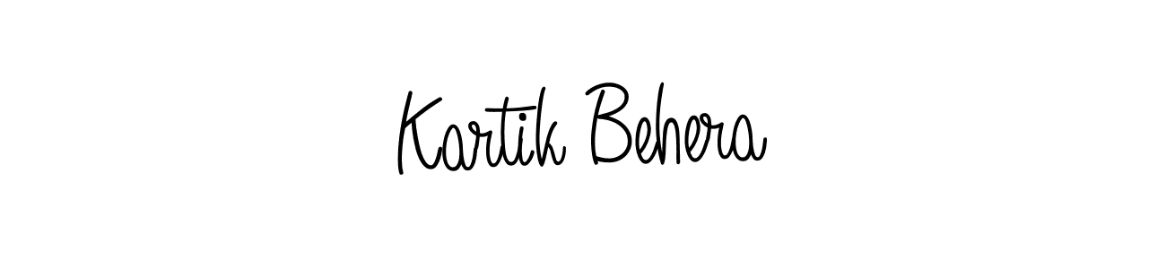 How to make Kartik Behera signature? Angelique-Rose-font-FFP is a professional autograph style. Create handwritten signature for Kartik Behera name. Kartik Behera signature style 5 images and pictures png