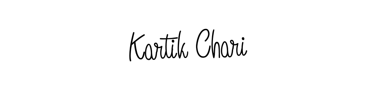 Create a beautiful signature design for name Kartik Chari. With this signature (Angelique-Rose-font-FFP) fonts, you can make a handwritten signature for free. Kartik Chari signature style 5 images and pictures png