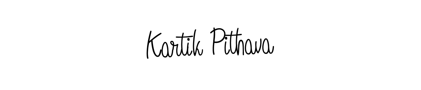 Create a beautiful signature design for name Kartik Pithava. With this signature (Angelique-Rose-font-FFP) fonts, you can make a handwritten signature for free. Kartik Pithava signature style 5 images and pictures png