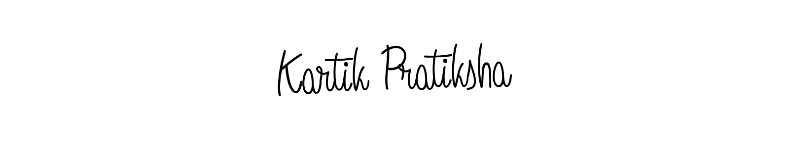 Here are the top 10 professional signature styles for the name Kartik Pratiksha. These are the best autograph styles you can use for your name. Kartik Pratiksha signature style 5 images and pictures png