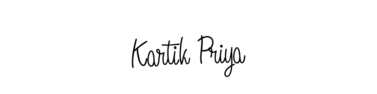 See photos of Kartik Priya official signature by Spectra . Check more albums & portfolios. Read reviews & check more about Angelique-Rose-font-FFP font. Kartik Priya signature style 5 images and pictures png
