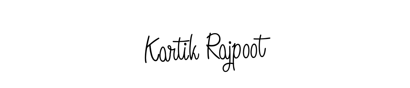 Create a beautiful signature design for name Kartik Rajpoot. With this signature (Angelique-Rose-font-FFP) fonts, you can make a handwritten signature for free. Kartik Rajpoot signature style 5 images and pictures png