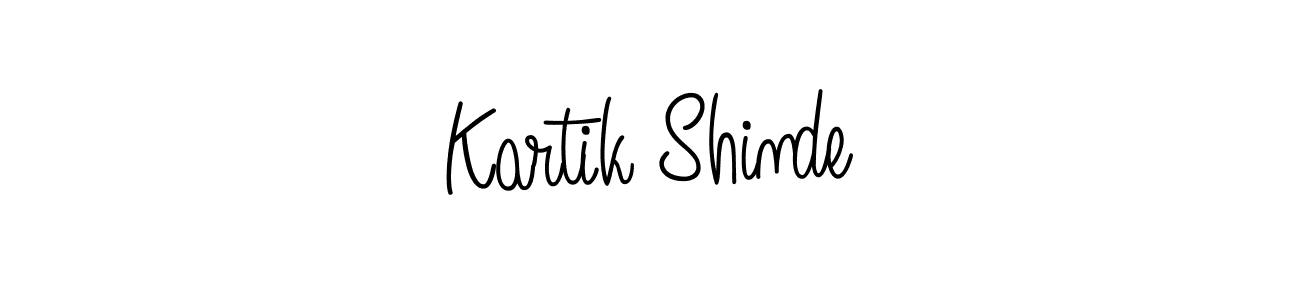 Create a beautiful signature design for name Kartik Shinde. With this signature (Angelique-Rose-font-FFP) fonts, you can make a handwritten signature for free. Kartik Shinde signature style 5 images and pictures png