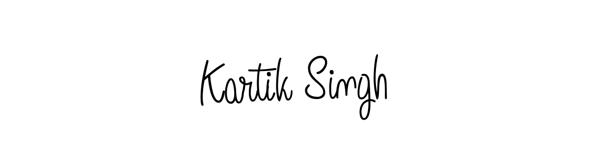 How to make Kartik Singh signature? Angelique-Rose-font-FFP is a professional autograph style. Create handwritten signature for Kartik Singh name. Kartik Singh signature style 5 images and pictures png