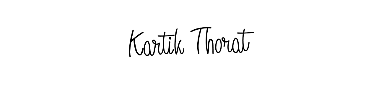 How to make Kartik Thorat signature? Angelique-Rose-font-FFP is a professional autograph style. Create handwritten signature for Kartik Thorat name. Kartik Thorat signature style 5 images and pictures png