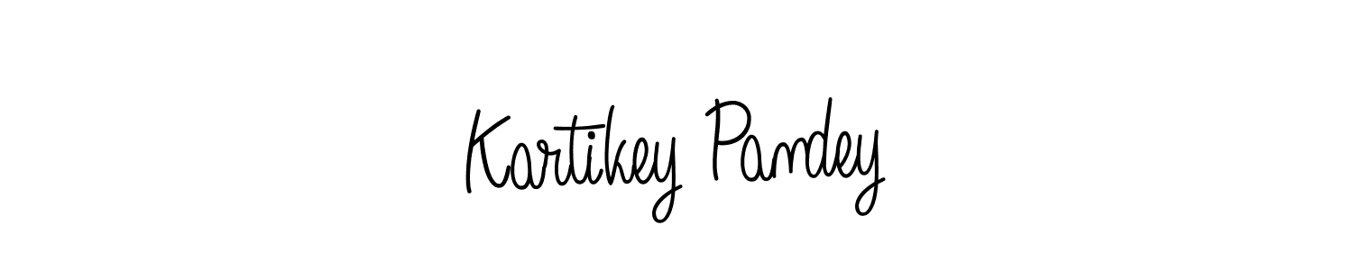 Create a beautiful signature design for name Kartikey Pandey. With this signature (Angelique-Rose-font-FFP) fonts, you can make a handwritten signature for free. Kartikey Pandey signature style 5 images and pictures png