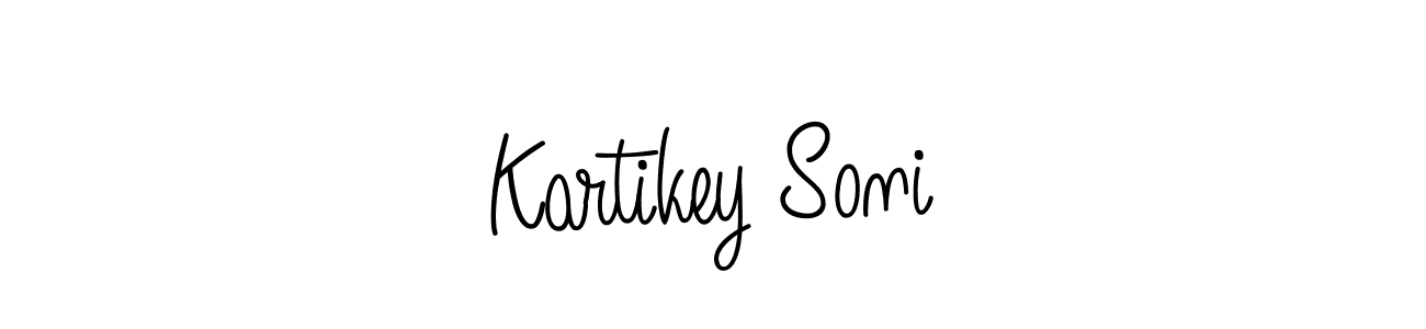 Make a beautiful signature design for name Kartikey Soni. Use this online signature maker to create a handwritten signature for free. Kartikey Soni signature style 5 images and pictures png