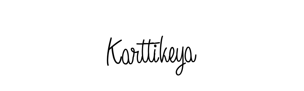 How to make Karttikeya name signature. Use Angelique-Rose-font-FFP style for creating short signs online. This is the latest handwritten sign. Karttikeya signature style 5 images and pictures png