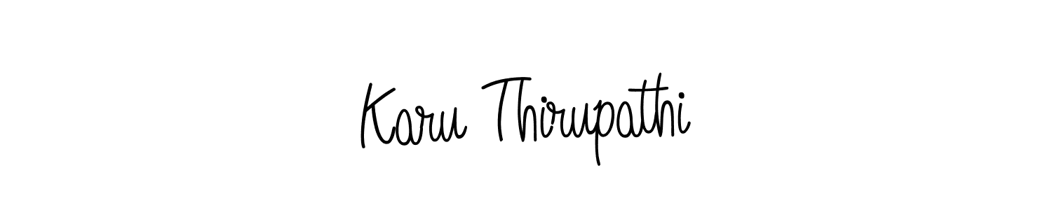See photos of Karu Thirupathi official signature by Spectra . Check more albums & portfolios. Read reviews & check more about Angelique-Rose-font-FFP font. Karu Thirupathi signature style 5 images and pictures png