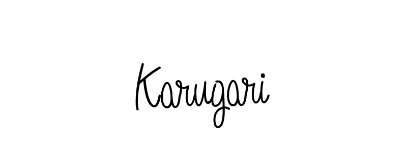 Also we have Karugari name is the best signature style. Create professional handwritten signature collection using Angelique-Rose-font-FFP autograph style. Karugari signature style 5 images and pictures png