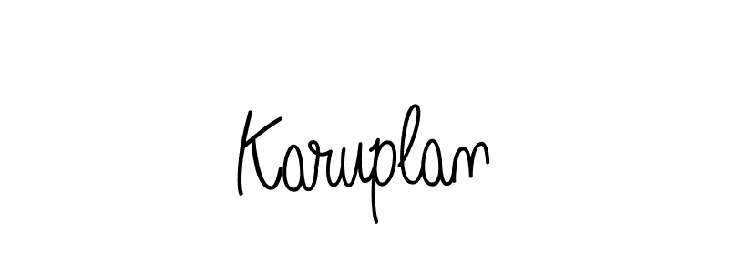 Also we have Karuplan name is the best signature style. Create professional handwritten signature collection using Angelique-Rose-font-FFP autograph style. Karuplan signature style 5 images and pictures png