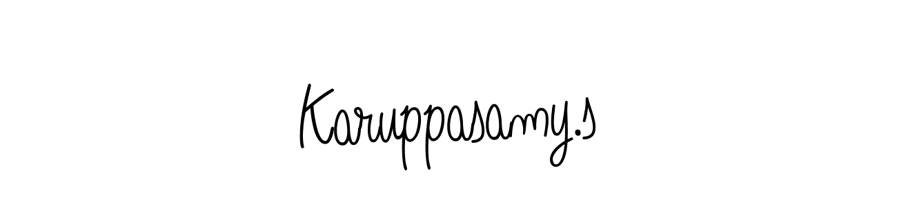 Best and Professional Signature Style for Karuppasamy.s. Angelique-Rose-font-FFP Best Signature Style Collection. Karuppasamy.s signature style 5 images and pictures png