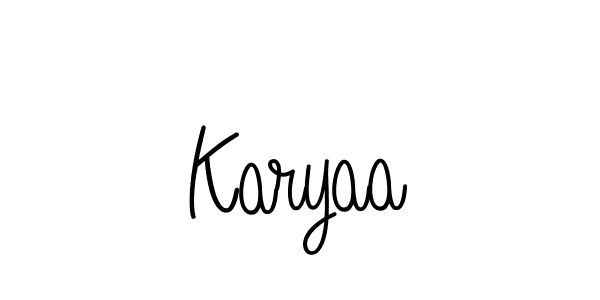 You can use this online signature creator to create a handwritten signature for the name Karyaa. This is the best online autograph maker. Karyaa signature style 5 images and pictures png