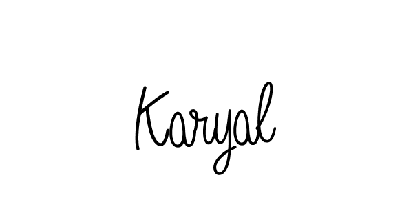 Also You can easily find your signature by using the search form. We will create Karyal name handwritten signature images for you free of cost using Angelique-Rose-font-FFP sign style. Karyal signature style 5 images and pictures png