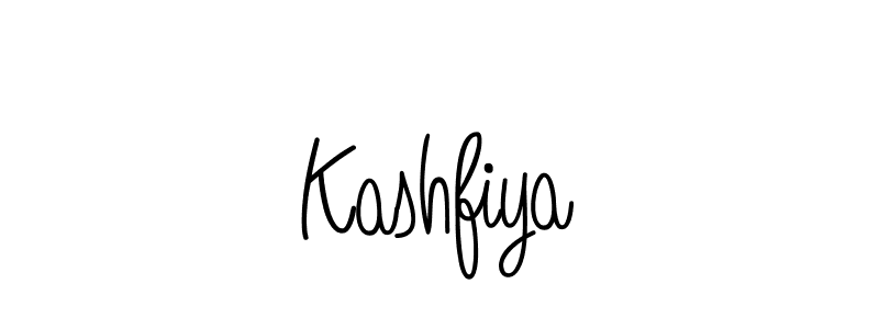 You should practise on your own different ways (Angelique-Rose-font-FFP) to write your name (Kashfiya) in signature. don't let someone else do it for you. Kashfiya signature style 5 images and pictures png