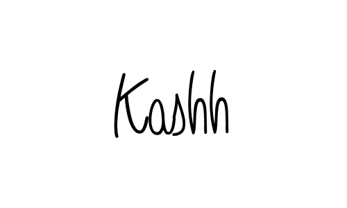 How to make Kashh signature? Angelique-Rose-font-FFP is a professional autograph style. Create handwritten signature for Kashh name. Kashh signature style 5 images and pictures png