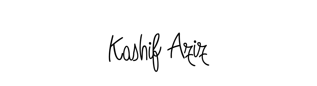 Make a beautiful signature design for name Kashif Aziz. Use this online signature maker to create a handwritten signature for free. Kashif Aziz signature style 5 images and pictures png