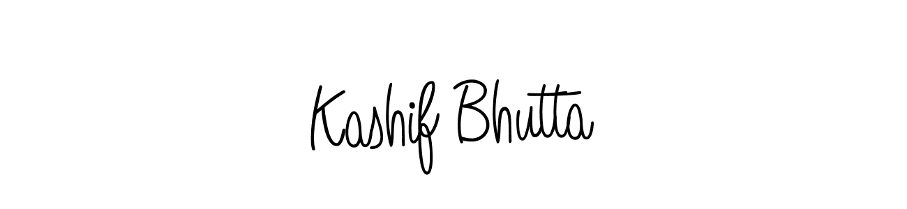 Also we have Kashif Bhutta name is the best signature style. Create professional handwritten signature collection using Angelique-Rose-font-FFP autograph style. Kashif Bhutta signature style 5 images and pictures png