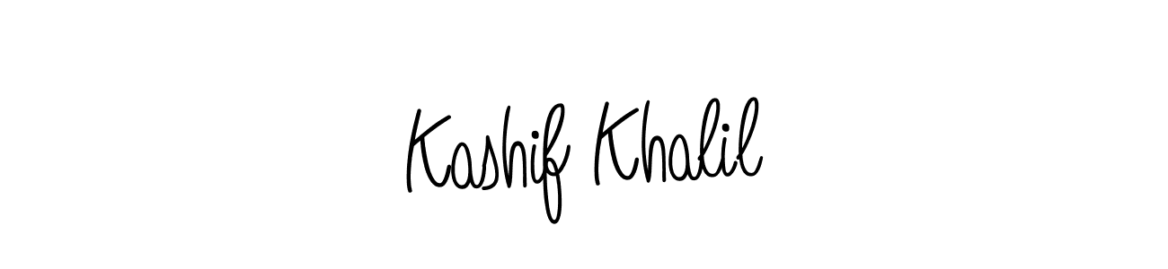 Best and Professional Signature Style for Kashif Khalil. Angelique-Rose-font-FFP Best Signature Style Collection. Kashif Khalil signature style 5 images and pictures png
