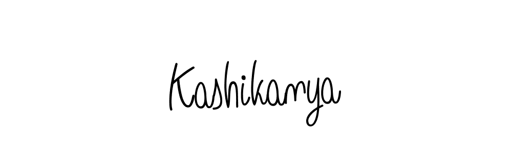 Use a signature maker to create a handwritten signature online. With this signature software, you can design (Angelique-Rose-font-FFP) your own signature for name Kashikanya. Kashikanya signature style 5 images and pictures png