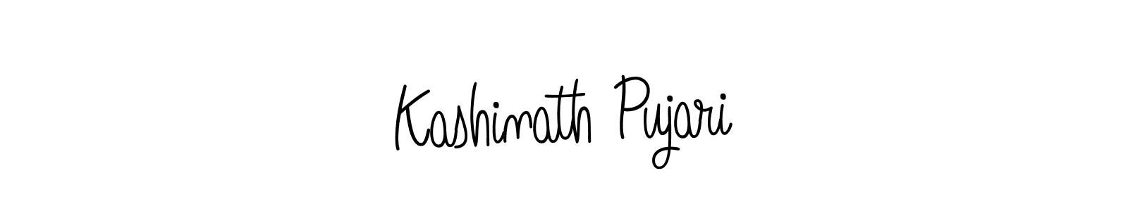 The best way (Angelique-Rose-font-FFP) to make a short signature is to pick only two or three words in your name. The name Kashinath Pujari include a total of six letters. For converting this name. Kashinath Pujari signature style 5 images and pictures png
