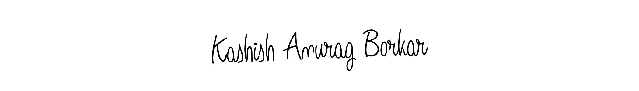 This is the best signature style for the Kashish Anurag Borkar name. Also you like these signature font (Angelique-Rose-font-FFP). Mix name signature. Kashish Anurag Borkar signature style 5 images and pictures png