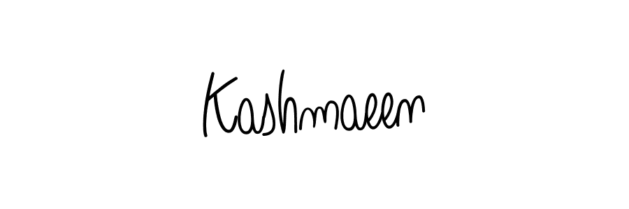 You should practise on your own different ways (Angelique-Rose-font-FFP) to write your name (Kashmaeen) in signature. don't let someone else do it for you. Kashmaeen signature style 5 images and pictures png