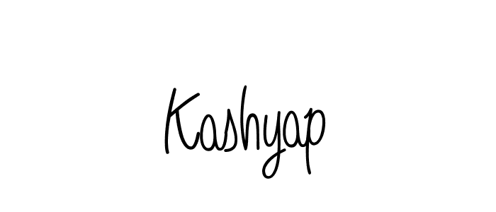 How to make Kashyap signature? Angelique-Rose-font-FFP is a professional autograph style. Create handwritten signature for Kashyap name. Kashyap signature style 5 images and pictures png