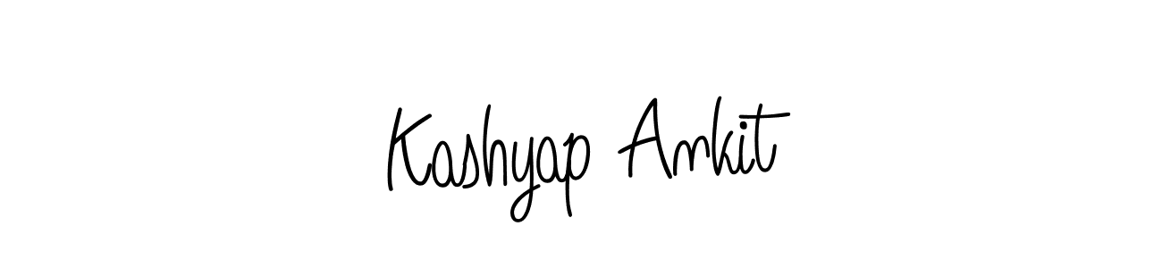 Here are the top 10 professional signature styles for the name Kashyap Ankit. These are the best autograph styles you can use for your name. Kashyap Ankit signature style 5 images and pictures png
