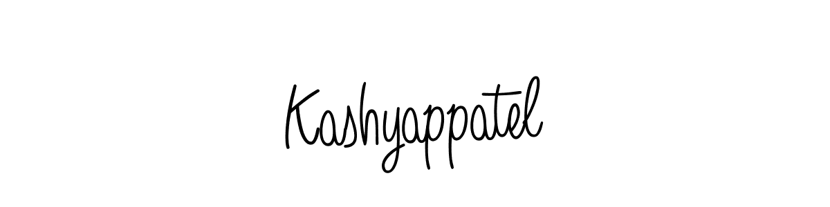 Make a beautiful signature design for name Kashyappatel. Use this online signature maker to create a handwritten signature for free. Kashyappatel signature style 5 images and pictures png