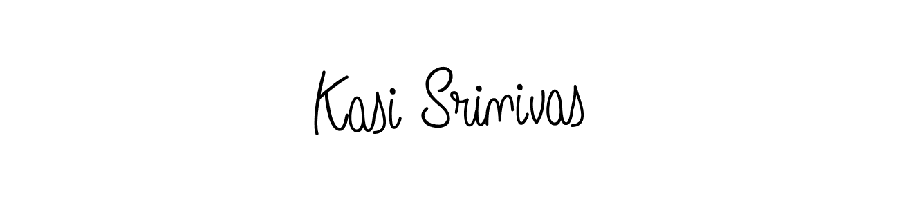 Also we have Kasi Srinivas name is the best signature style. Create professional handwritten signature collection using Angelique-Rose-font-FFP autograph style. Kasi Srinivas signature style 5 images and pictures png