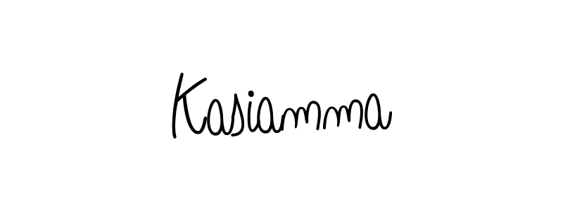 Kasiamma stylish signature style. Best Handwritten Sign (Angelique-Rose-font-FFP) for my name. Handwritten Signature Collection Ideas for my name Kasiamma. Kasiamma signature style 5 images and pictures png