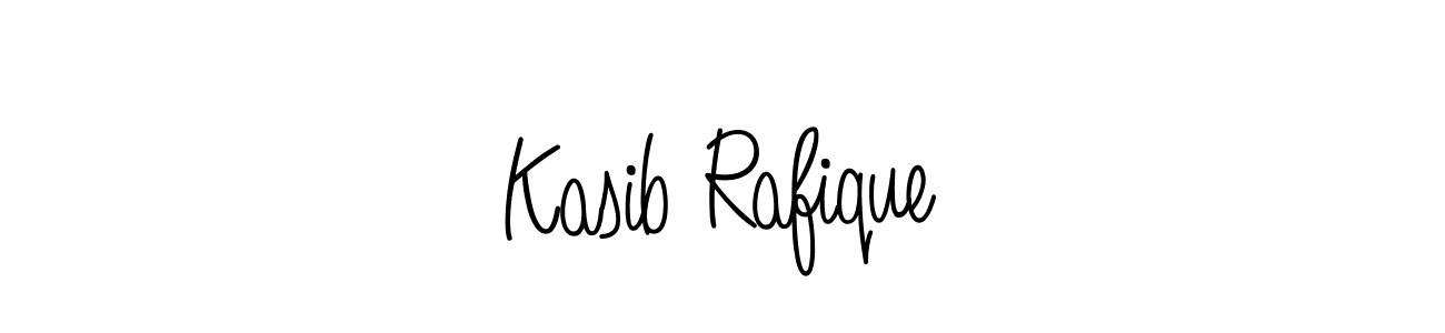 Create a beautiful signature design for name Kasib Rafique. With this signature (Angelique-Rose-font-FFP) fonts, you can make a handwritten signature for free. Kasib Rafique signature style 5 images and pictures png