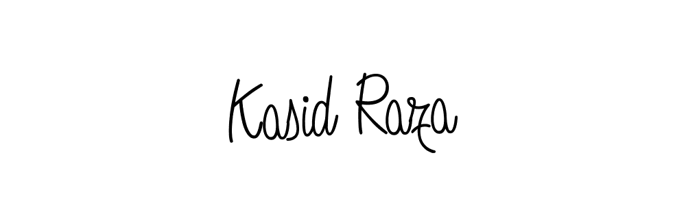 Make a beautiful signature design for name Kasid Raza. Use this online signature maker to create a handwritten signature for free. Kasid Raza signature style 5 images and pictures png