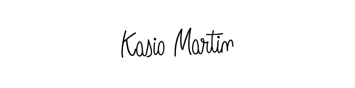 The best way (Angelique-Rose-font-FFP) to make a short signature is to pick only two or three words in your name. The name Kasio Martin include a total of six letters. For converting this name. Kasio Martin signature style 5 images and pictures png