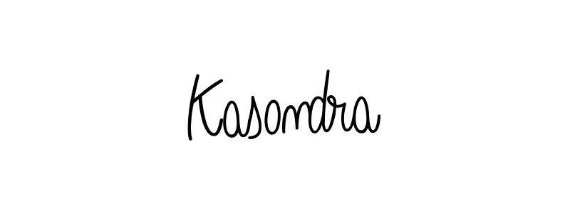 Also we have Kasondra name is the best signature style. Create professional handwritten signature collection using Angelique-Rose-font-FFP autograph style. Kasondra signature style 5 images and pictures png