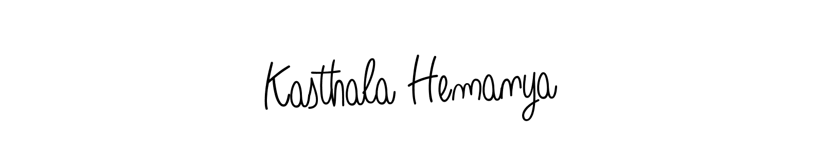 Also You can easily find your signature by using the search form. We will create Kasthala Hemanya name handwritten signature images for you free of cost using Angelique-Rose-font-FFP sign style. Kasthala Hemanya signature style 5 images and pictures png