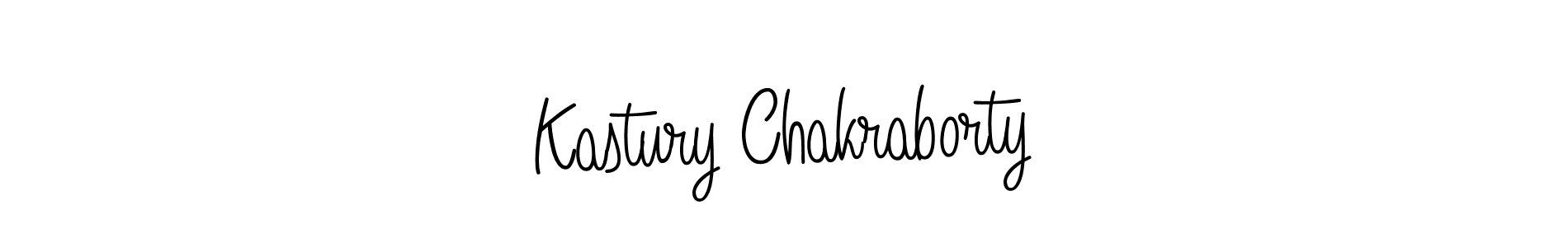 Kastury Chakraborty stylish signature style. Best Handwritten Sign (Angelique-Rose-font-FFP) for my name. Handwritten Signature Collection Ideas for my name Kastury Chakraborty. Kastury Chakraborty signature style 5 images and pictures png