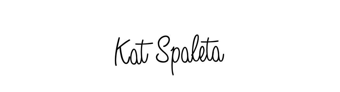 Once you've used our free online signature maker to create your best signature Angelique-Rose-font-FFP style, it's time to enjoy all of the benefits that Kat Spaleta name signing documents. Kat Spaleta signature style 5 images and pictures png