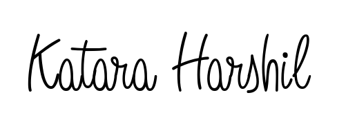 Practice writing Katara Harshil with the flow of Angelique-Rose-font-FFP lettering. A fantastic source of inspiration for developing your personal signature style. Katara Harshil signature style 5 images and pictures png