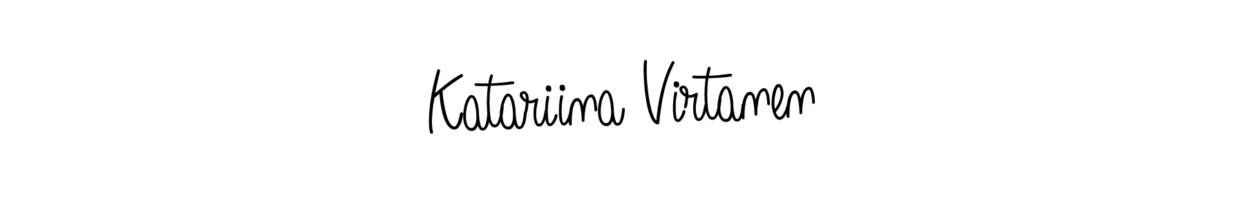 Similarly Angelique-Rose-font-FFP is the best handwritten signature design. Signature creator online .You can use it as an online autograph creator for name Katariina Virtanen. Katariina Virtanen signature style 5 images and pictures png