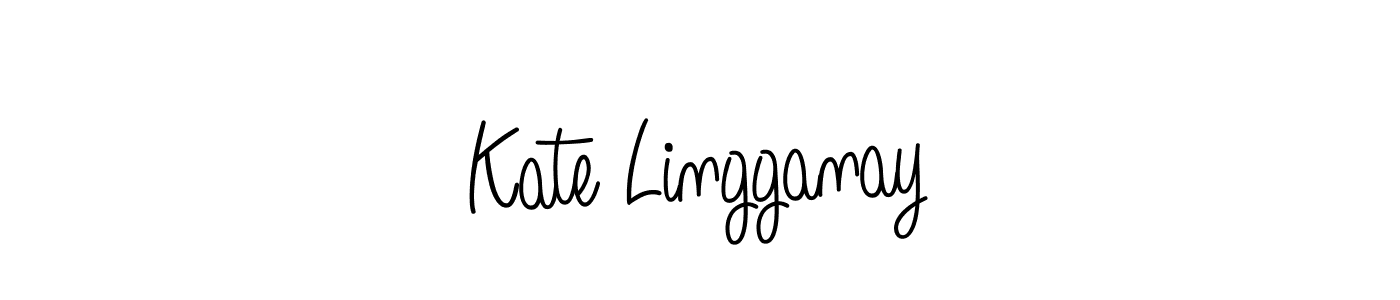 Make a beautiful signature design for name Kate Lingganay. Use this online signature maker to create a handwritten signature for free. Kate Lingganay signature style 5 images and pictures png