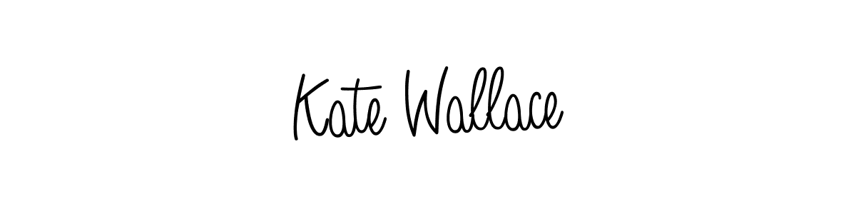 Also we have Kate Wallace name is the best signature style. Create professional handwritten signature collection using Angelique-Rose-font-FFP autograph style. Kate Wallace signature style 5 images and pictures png